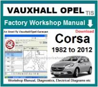 vauxhall corsa Workshop Manual Download